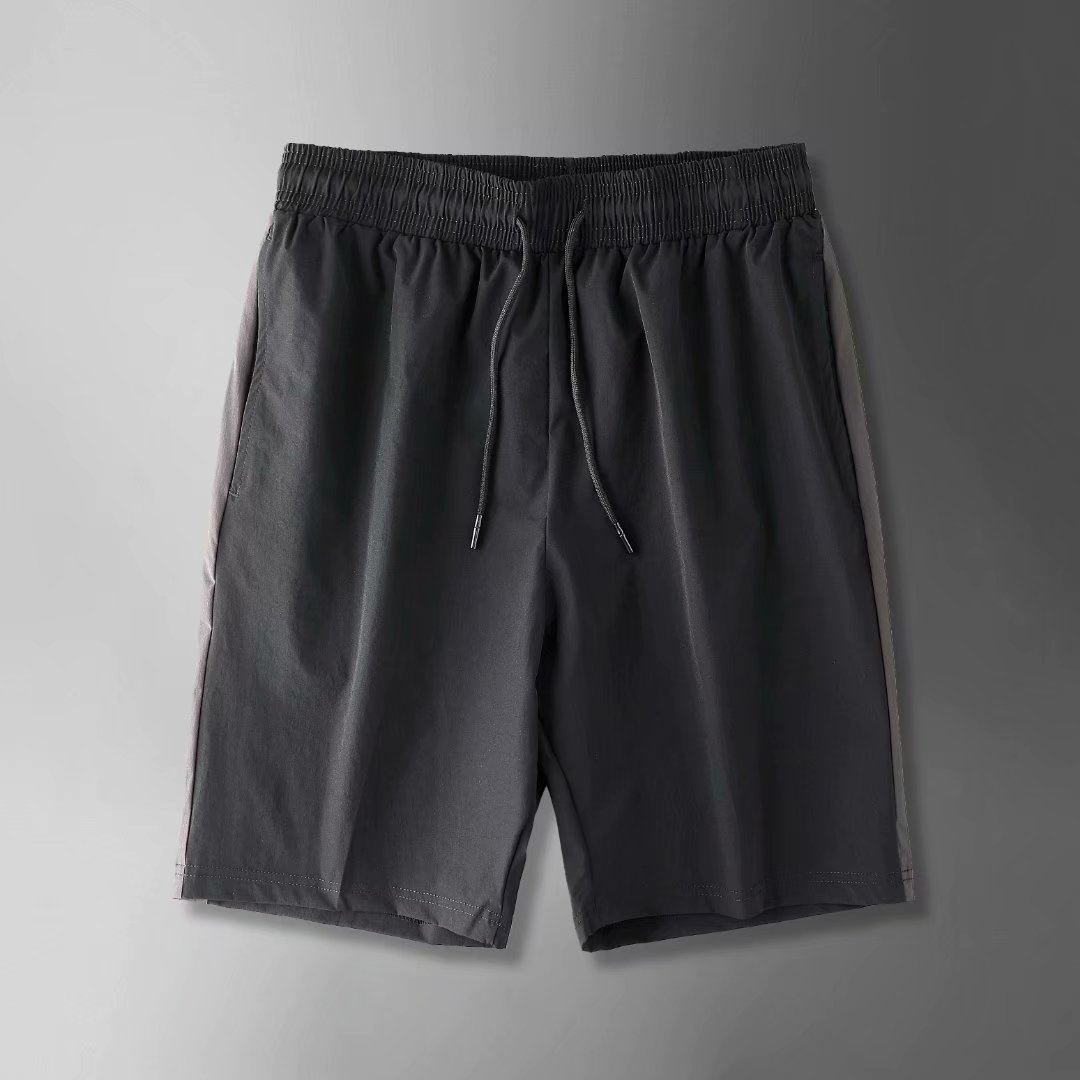 Mens Fitness Running Shorts Men Sport Shorts Breathable Quick Drying Training Gym Sport Shorts Joggers Zip pocket Shorts