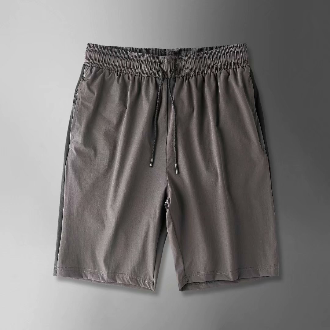 Mens Fitness Running Shorts Men Sport Shorts Breathable Quick Drying Training Gym Sport Shorts Joggers Zip pocket Shorts