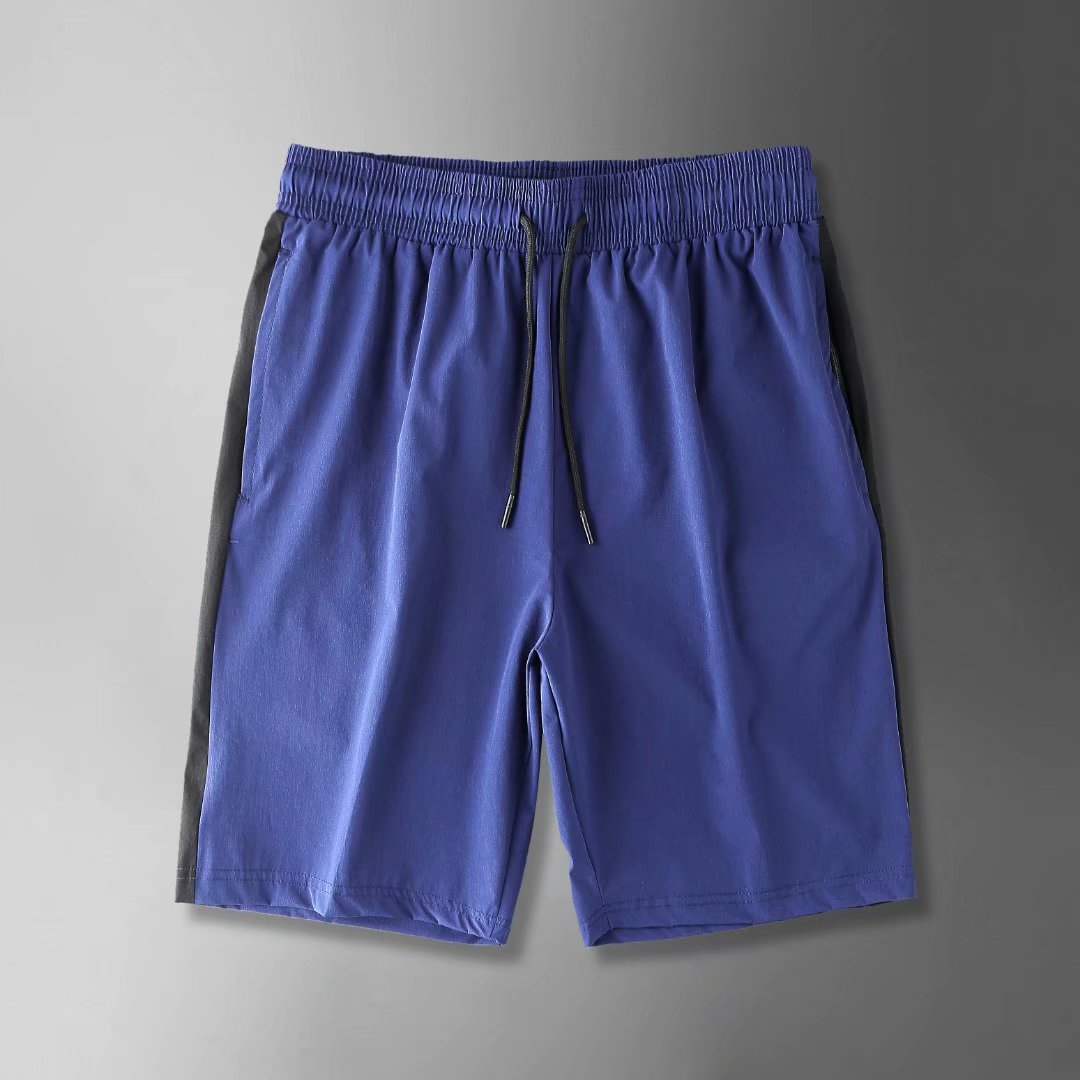 Mens Fitness Running Shorts Men Sport Shorts Breathable Quick Drying Training Gym Sport Shorts Joggers Zip pocket Shorts