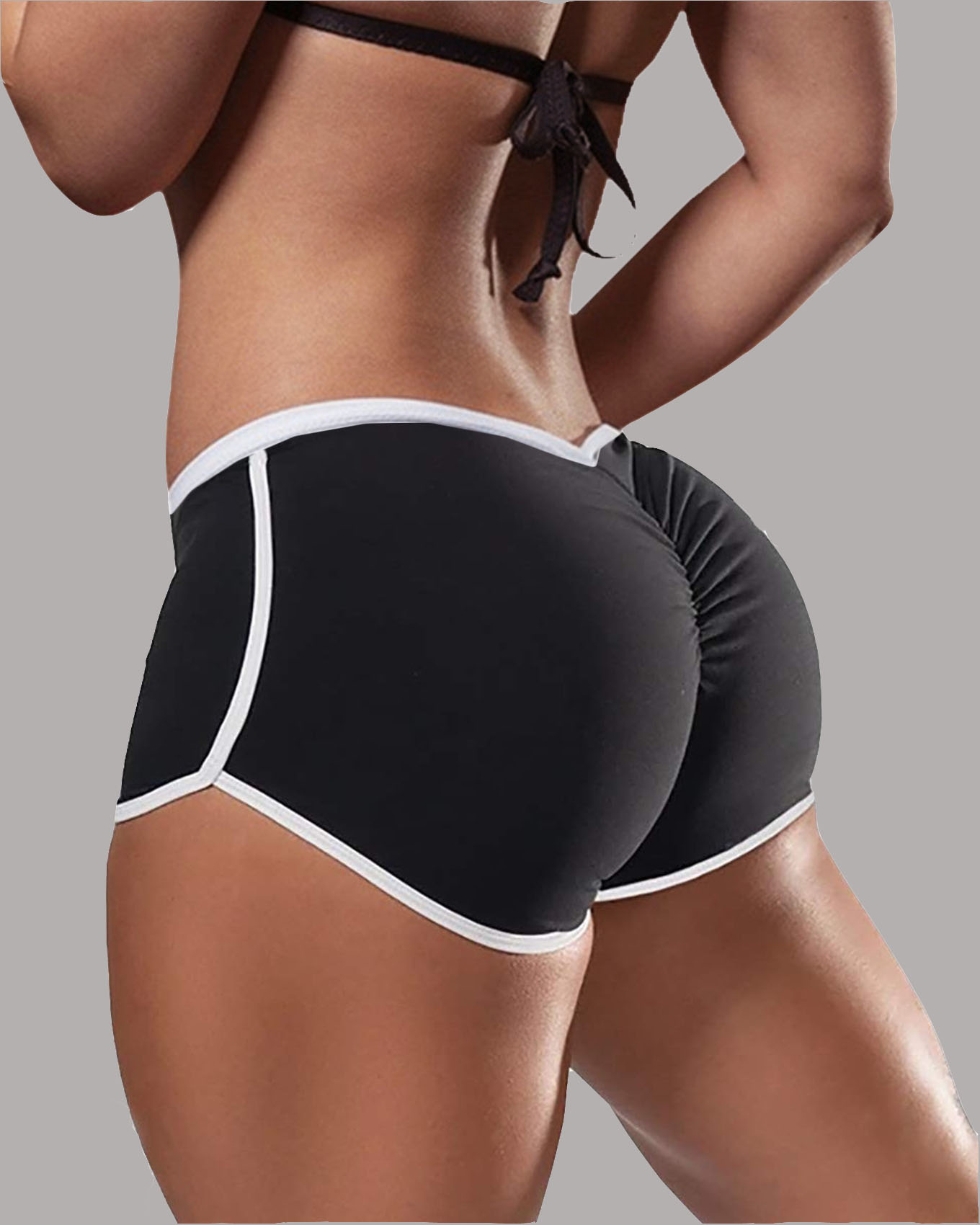 Summer Sport Shorts Women's cycling shorts Elasticated Seamless Fitness Leggings Push Up Gym Training Gym Tights Short