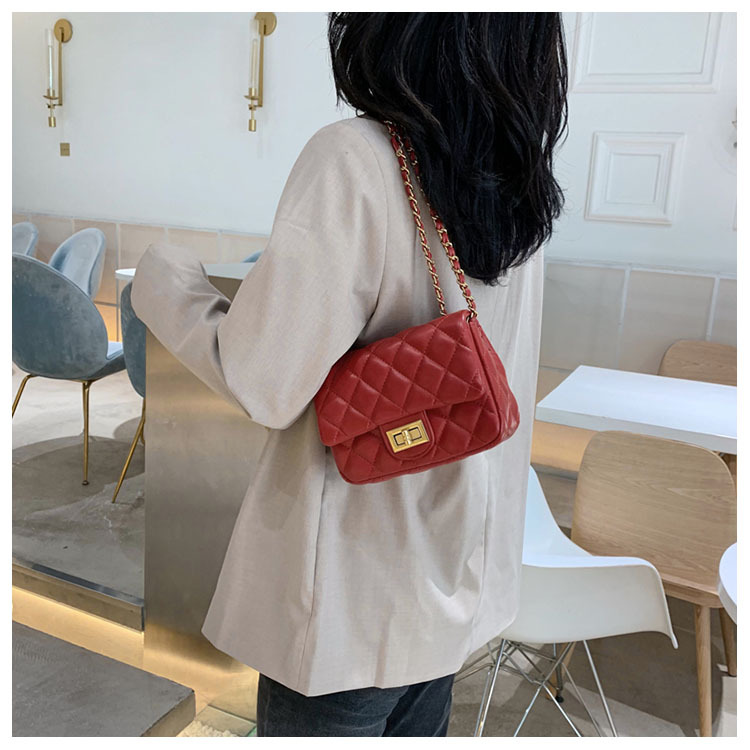 PU Leather For Women Handbags Purses Ladies Crossbody Shoulder Bags Girls Chain Mini Phone Bags
