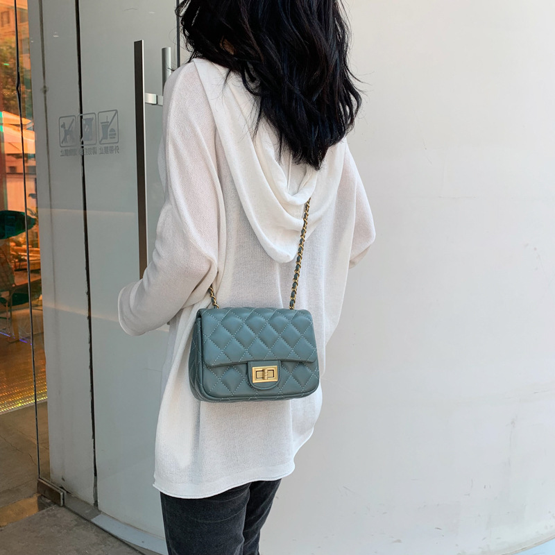 PU Leather For Women Handbags Purses Ladies Crossbody Shoulder Bags Girls Chain Mini Phone Bags