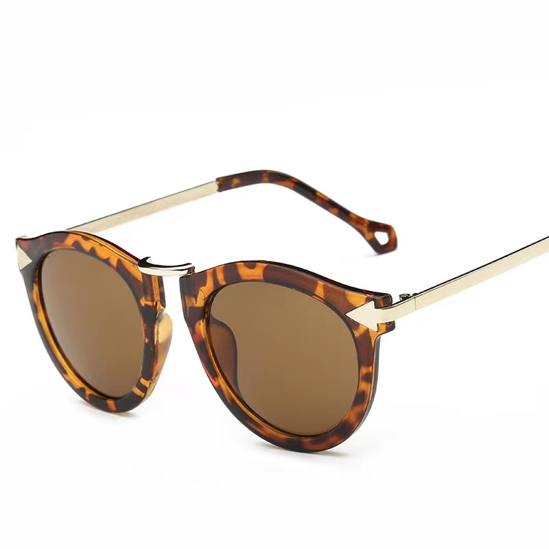 Cat Eye Sunglasses Women Luxury Brand Arrow Sun Glasses Vintage Shades For Woman Sunglass Ladies Flowers Sunglases