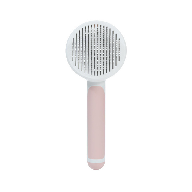 Pet Cat Brush Dog Comb Hair Removes Pet Hair Comb Self Cleaning Slicker Brush For Cats Dogs Removes Tangled Hair Beauty Products