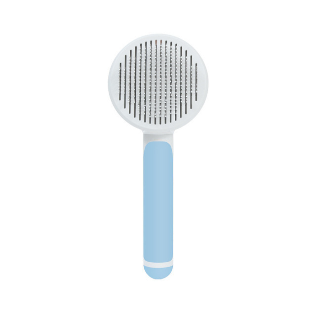 Pet Cat Brush Dog Comb Hair Removes Pet Hair Comb Self Cleaning Slicker Brush For Cats Dogs Removes Tangled Hair Beauty Products