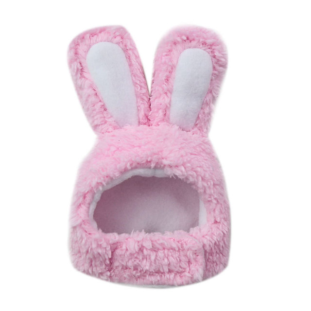 2PC Funny Easter Cute Plush Costume Cat Deformation Hat Rabbit Headwear Pet Accessories for Cats and Small Dogs Hat Pet Products