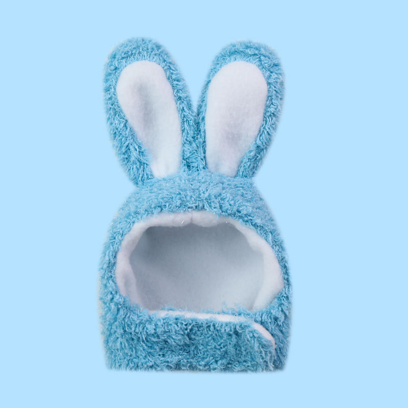 2PC Funny Easter Cute Plush Costume Cat Deformation Hat Rabbit Headwear Pet Accessories for Cats and Small Dogs Hat Pet Products