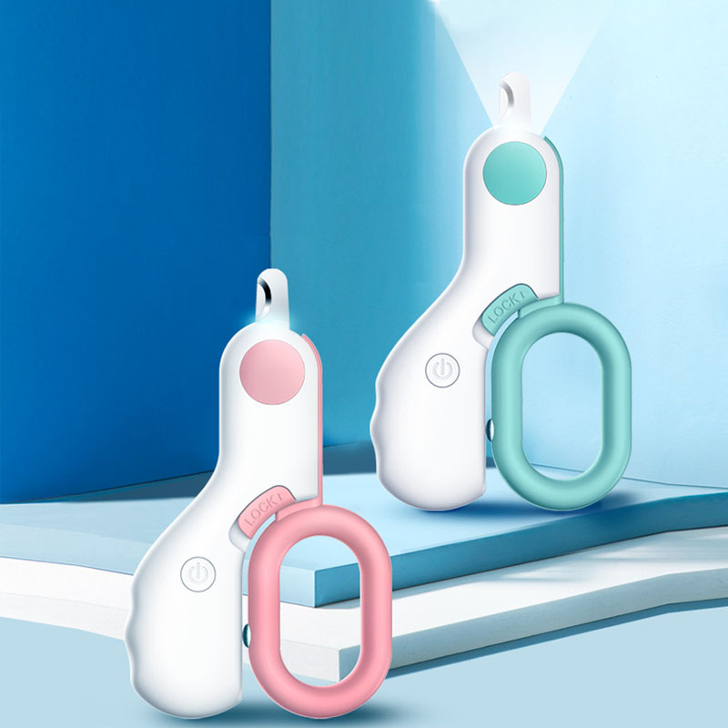 Professional Cat Nail Clipper Cat Cutter Scissors with Light Pet Nail Clipper for Cat Dog Grooming Claw Scissors Pet Products
