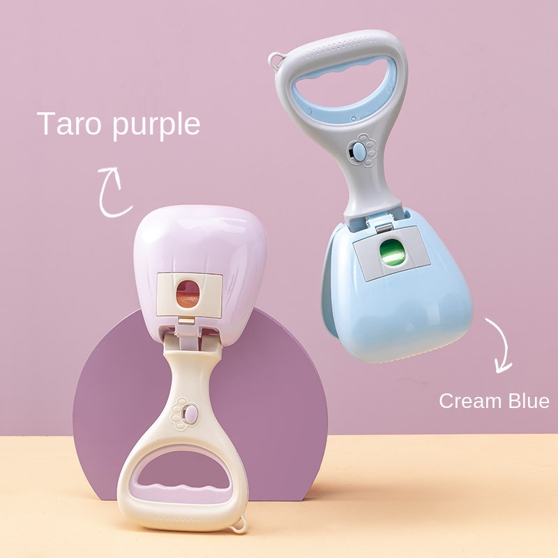 Pet accessories Pet dog poop shovel pick up clip clean convenient yard cleaning shovel tool not dirty hands  pooper scooper