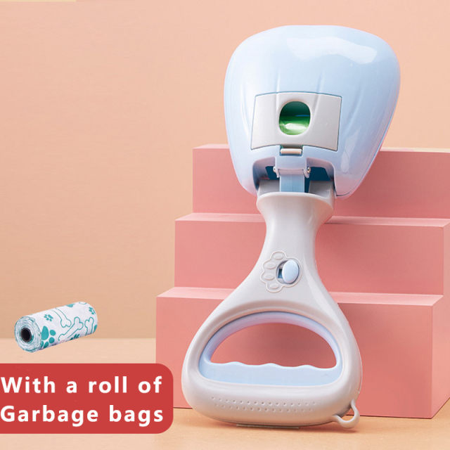 Pet accessories Pet dog poop shovel pick up clip clean convenient yard cleaning shovel tool not dirty hands  pooper scooper