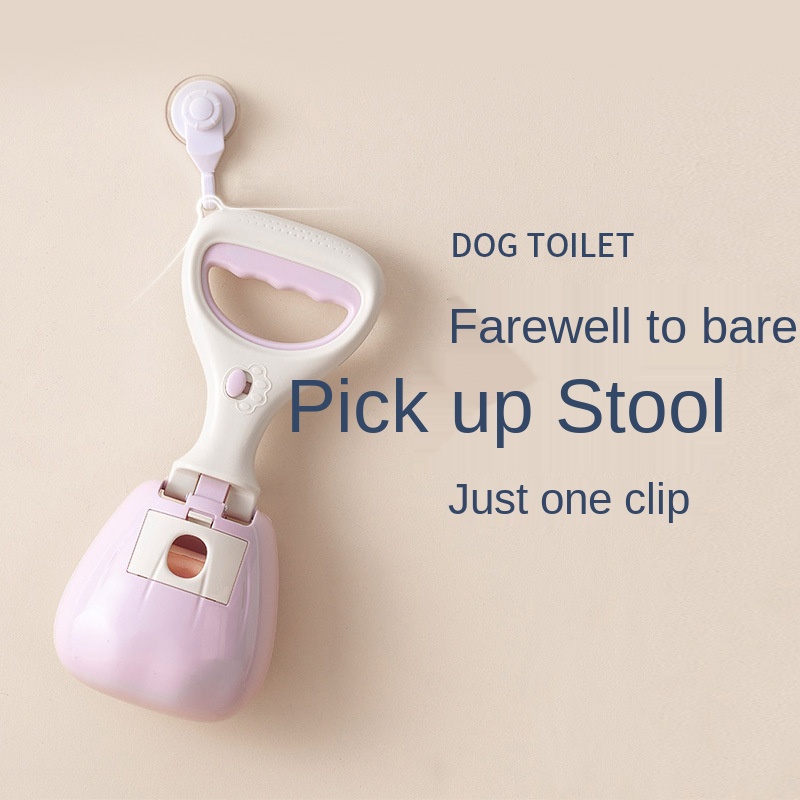 Pet accessories Pet dog poop shovel pick up clip clean convenient yard cleaning shovel tool not dirty hands  pooper scooper