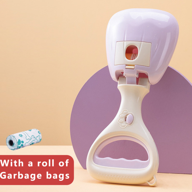 Pet accessories Pet dog poop shovel pick up clip clean convenient yard cleaning shovel tool not dirty hands  pooper scooper