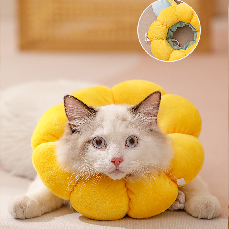 Cat Collar Anti Scratch Bite Anti Lick Wound Cat Bib Light And Comfortable Cat Products Cat Accessories