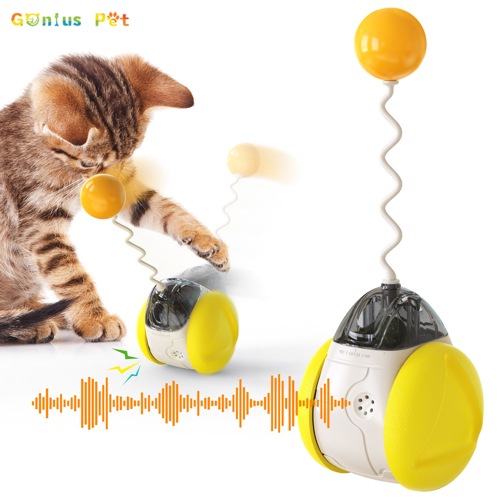 Cat Toys Interactive Toy For Cats Free Shipping Kitten Toys Squeaky Catnip Play Ball Feather Funny For Cats Accessories Supplies