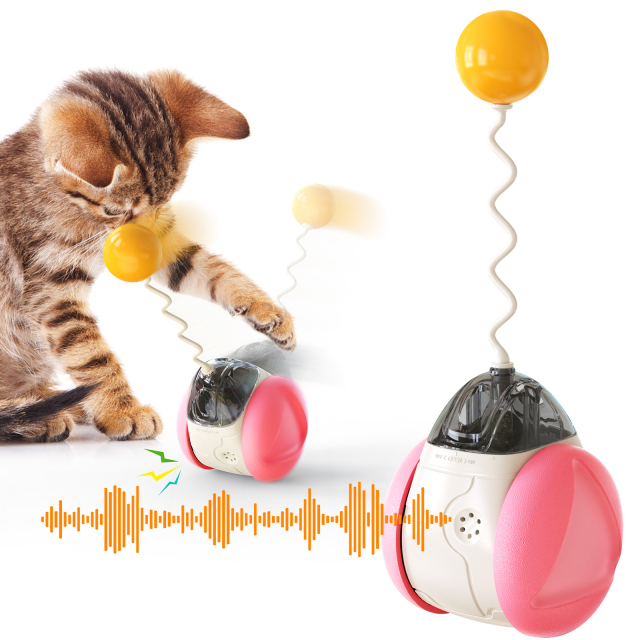 Cat Toys Interactive Toy For Cats Free Shipping Kitten Toys Squeaky Catnip Play Ball Feather Funny For Cats Accessories Supplies