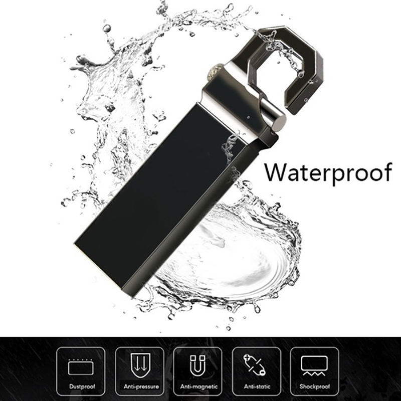 metal usb flash drive 64GB 32GB pen drive 16GB pendrive  8GB Flash Disk 4GB u disk memoria cel usb stick gift Custom