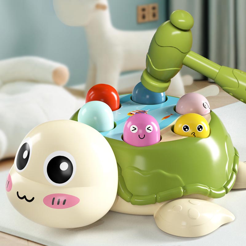 Baby Whack-A-Mole Hammer 0 12 24 Months Kids Beat Animal Early Educational for Boys 1 Year Toddler Music Game Toy