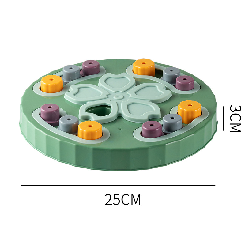 Pet Puzzle Toys Food Dispenser Funny Interactive Toy For Dog Improve IQ Non-Slip Bowl Dog Training Game Pet Supplies