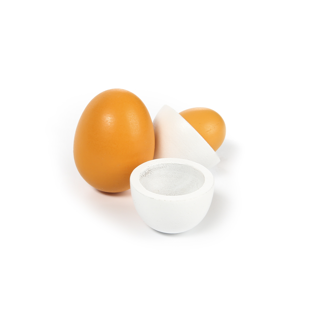 Pudcoco New 6PCS/Packet Baby Kids Pretend Play Preschool Educational Toy Wooden Eggs Yolk Kitchen Cooking Baby Kids Toy Gifts