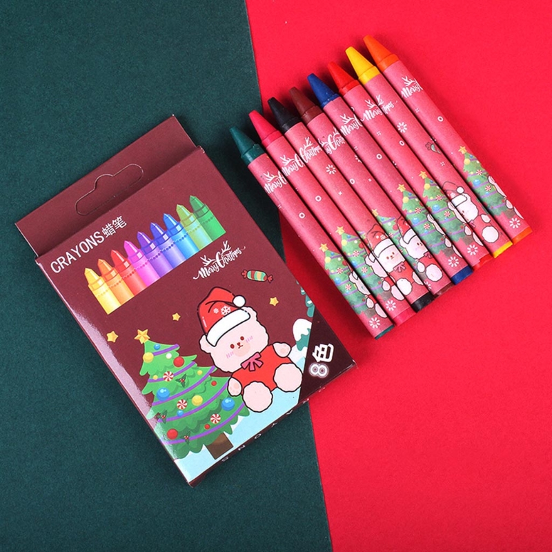 Toddler Crayons 8 Colors Non Toxic Silky Washable Baby Gel Crayons Safe for Infant Kids Children Pre-schooler Beginner