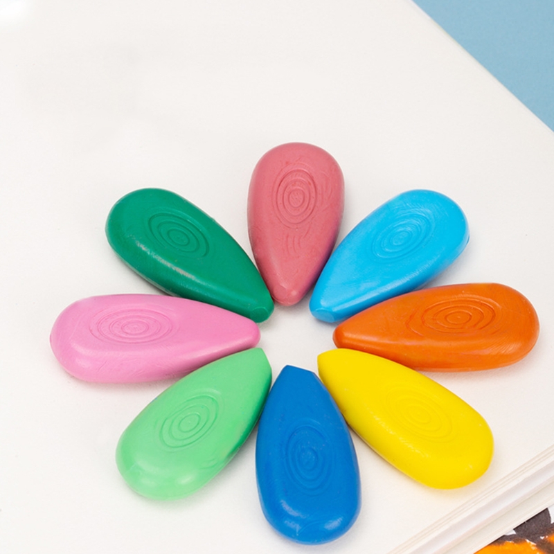 Finger Crayons for Children Toddlers 24 Colors 12 Colors 6 Colors Optional Non-toxic Washable Not Sticky Party Supplies