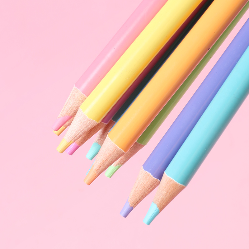 Brutfuner Macaron 50 Color Colored Pencil Professional Pastel Drawing Pencils Coloured Pencils Art Supplies For Artist
