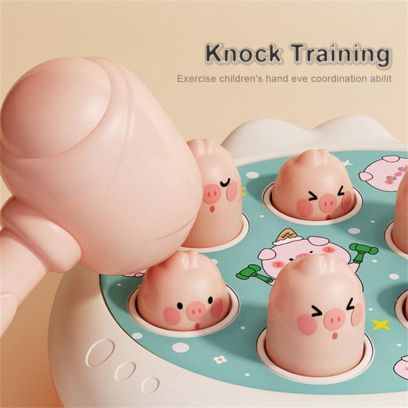 Whack A Mole Arcade Game Kids Hammer Hit Them Bang Game Toddler Music Game Early Education Hands-on Brain Game