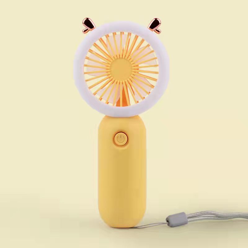 Portable Fan Usb Rechargeable Mini Fan Traveling And Shopping Hand Fan Strong Wind Pocket Air Cooler