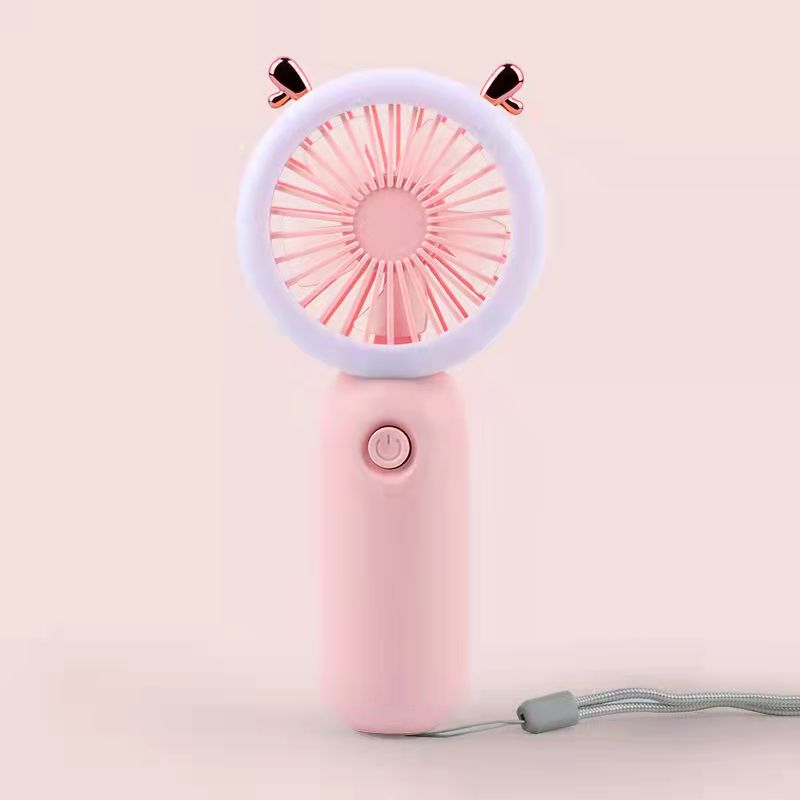 Portable Fan Usb Rechargeable Mini Fan Traveling And Shopping Hand Fan Strong Wind Pocket Air Cooler