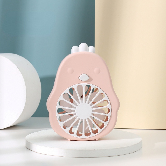 Mini Charging Small Fan Lovely Chicken Student Dormitory Desktop Mini Fan Pocket Portable USB Pocket Fan