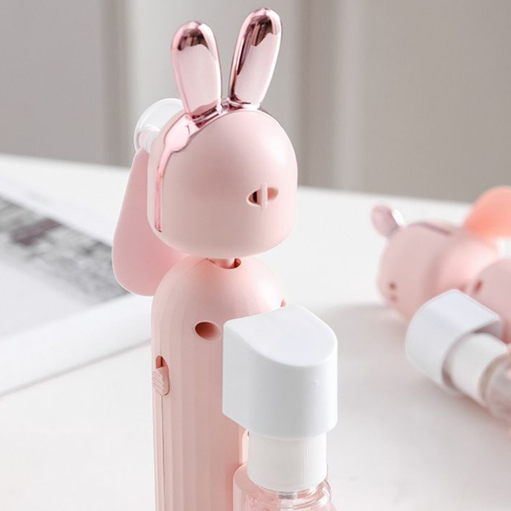 Mini Fans Electric USB Rechargeable Handheld Fans Cooling Air Conditioner Humidifier Portable Water Spray Mist Fan