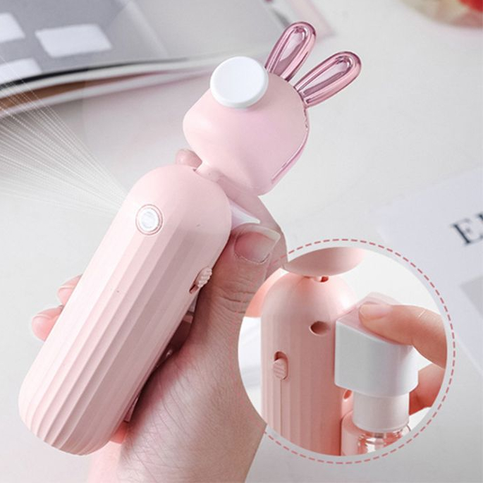 Mini Fans Electric USB Rechargeable Handheld Fans Cooling Air Conditioner Humidifier Portable Water Spray Mist Fan