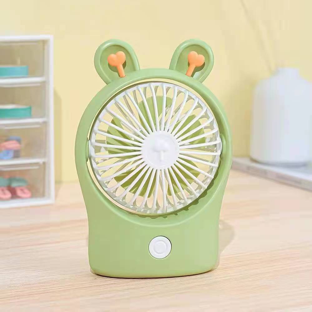 Best Price For USB Desktop Fan Mini Desktop Cartoon Office Babe