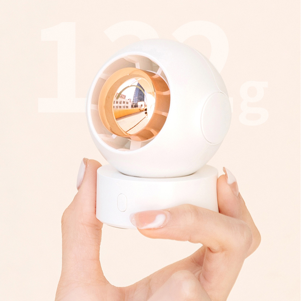 Astronaut Mini USB Fan Portable Cooling Fan Handheld Turbo Fan 3 Modes Wind Office Desktop Rechargeable Fan