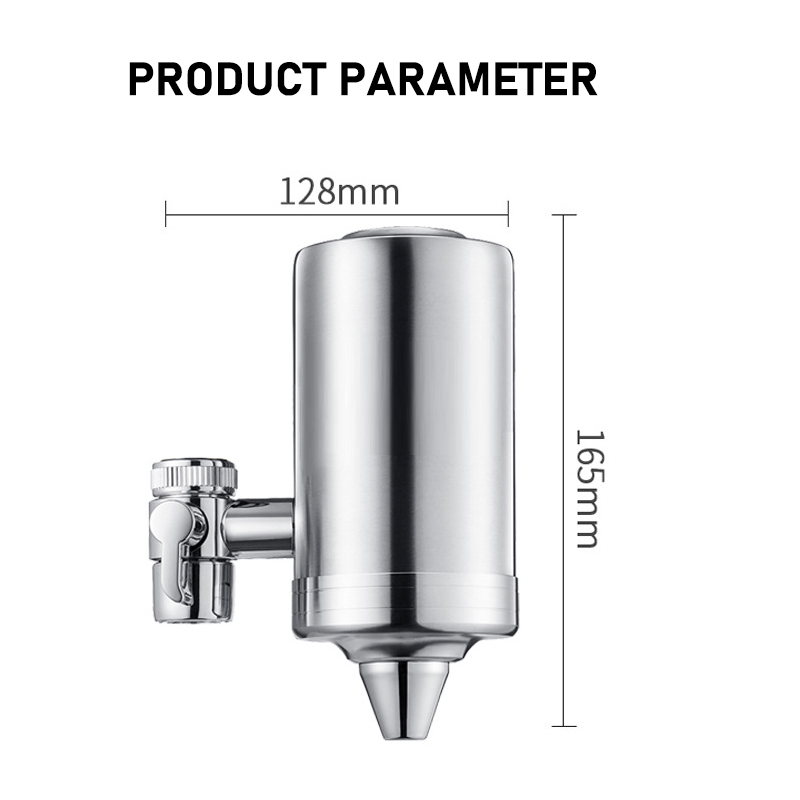 Household Direct Drinking Kitchen Tap Stainless Steel Filter Descaling Sterilizing Faucet Water Purifier