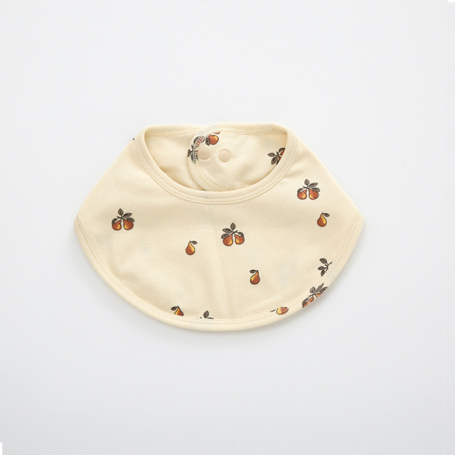 Fashion Newborn Kid Cotton Baby Bibs Cute Sweet Print Baby Feeding Burp Cloths Infant Lovely Bibs Saliva towel New born scarf