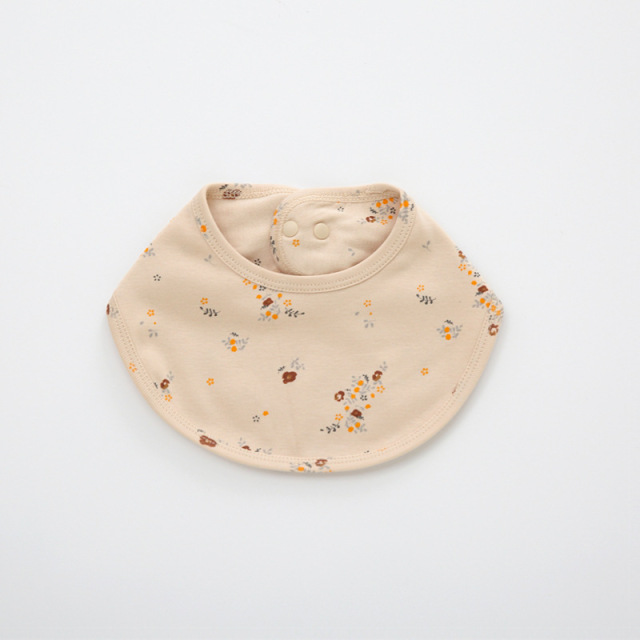 Fashion Newborn Kid Cotton Baby Bibs Cute Sweet Print Baby Feeding Burp Cloths Infant Lovely Bibs Saliva towel New born scarf