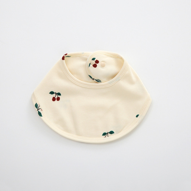 Fashion Newborn Kid Cotton Baby Bibs Cute Sweet Print Baby Feeding Burp Cloths Infant Lovely Bibs Saliva towel New born scarf