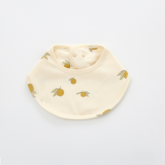 Fashion Newborn Kid Cotton Baby Bibs Cute Sweet Print Baby Feeding Burp Cloths Infant Lovely Bibs Saliva towel New born scarf