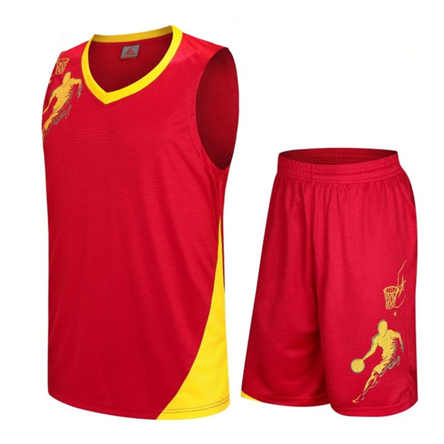 Basketball Jersey Sets Uniforms kits Child Boys Girls Sports clothing Breathable Mens Training basketball jerseys