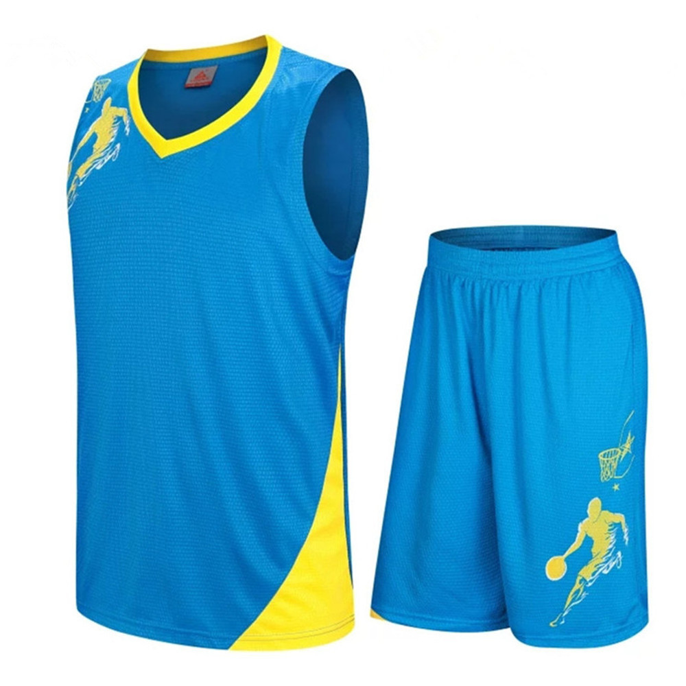 Basketball Jersey Sets Uniforms kits Child Boys Girls Sports clothing Breathable Mens Training basketball jerseys