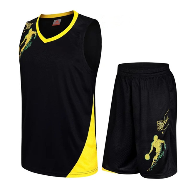 Basketball Jersey Sets Uniforms kits Child Boys Girls Sports clothing Breathable Mens Training basketball jerseys