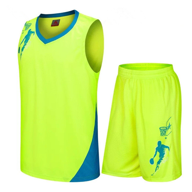 Basketball Jersey Sets Uniforms kits Child Boys Girls Sports clothing Breathable Mens Training basketball jerseys