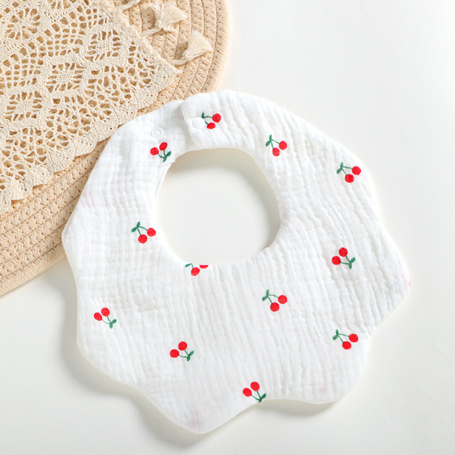 Baby Bibs Cotton Gauze Muslin Baby Kids Bandana Feeding Burp Cloth Soft Newborn Infant Saliva Towel Baby Girl Boy Accessories
