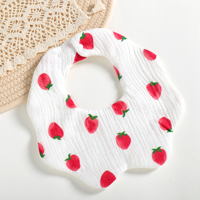 Baby Bibs Cotton Gauze Muslin Baby Kids Bandana Feeding Burp Cloth Soft Newborn Infant Saliva Towel Baby Girl Boy Accessories