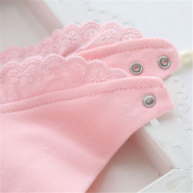 Cotton Baby Bibs Newborn Lace Bow Baby Girl Bibs Burp Cloth Infant Saliva Towels Baby Girl Clothes Accessories