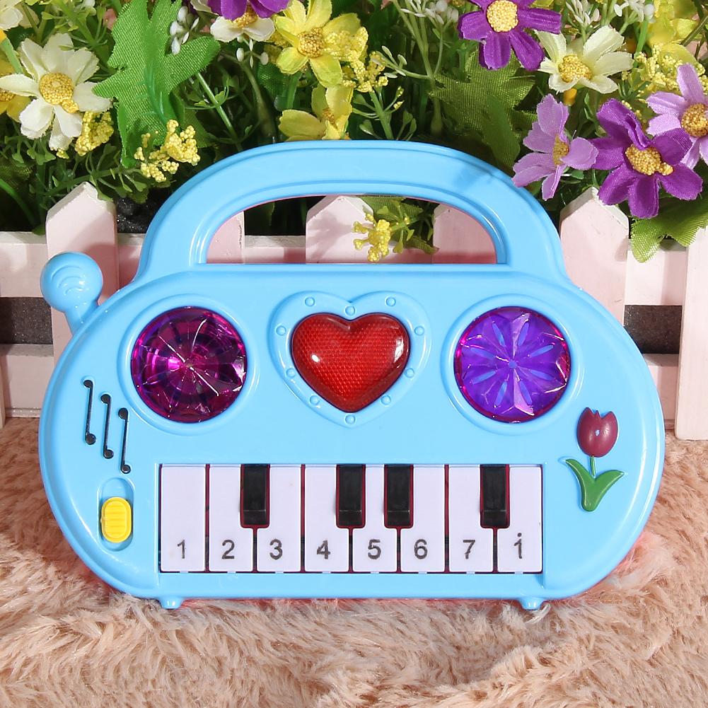 1PC Farm Animal Sound Kids Piano Music Toy Musical Animals Sounding Keyboard Piano Baby Playing Type Musical Instruments