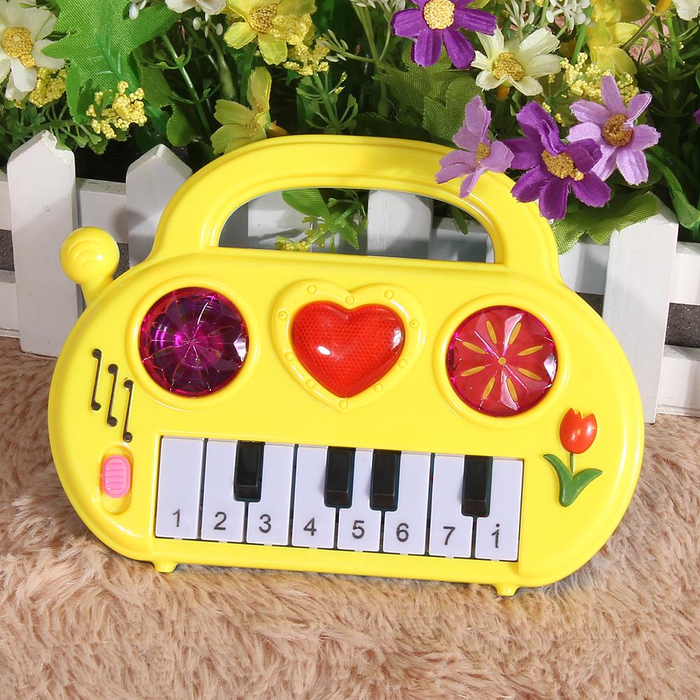 1PC Farm Animal Sound Kids Piano Music Toy Musical Animals Sounding Keyboard Piano Baby Playing Type Musical Instruments