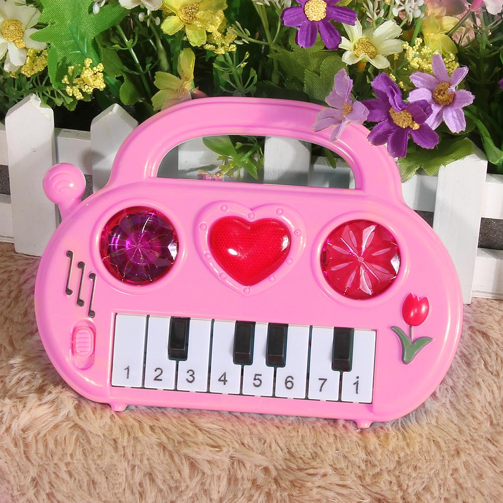 1PC Farm Animal Sound Kids Piano Music Toy Musical Animals Sounding Keyboard Piano Baby Playing Type Musical Instruments