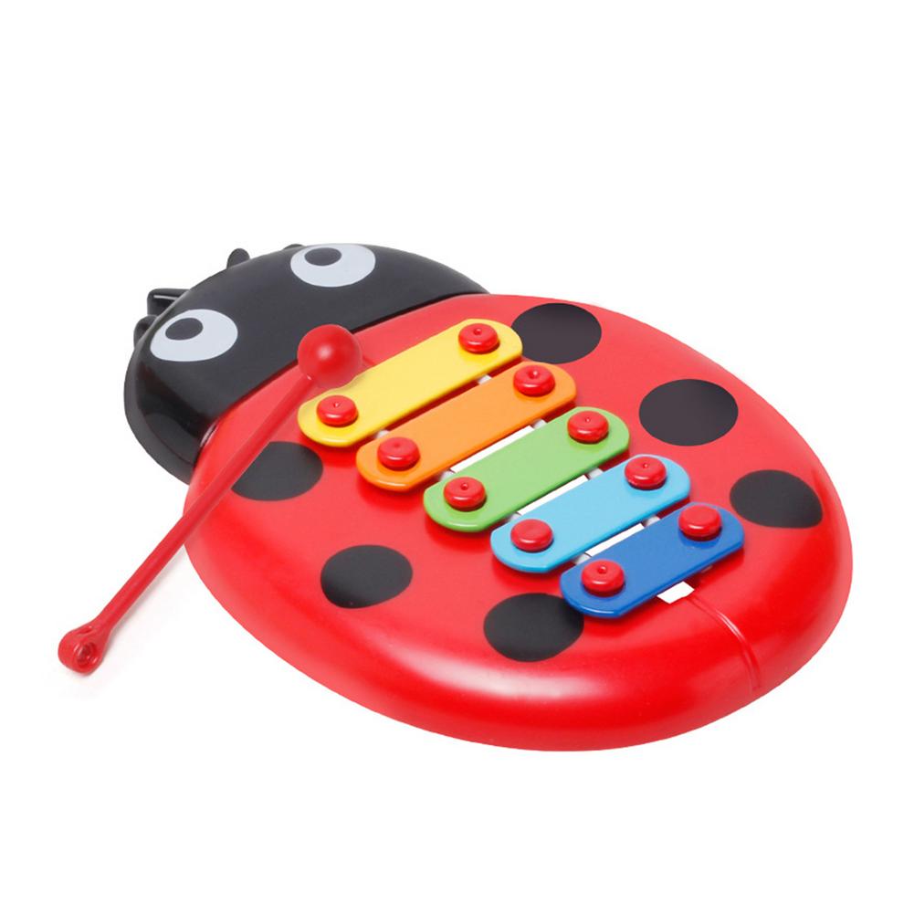 2pcs Animal Shape Infant Wooden Instruments Toys Musical Enlightenment Gift For Toddlers Develop Skills Different